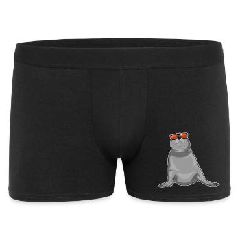 Lunettes de soleil Seal - Boxer Homme - noir - Devant