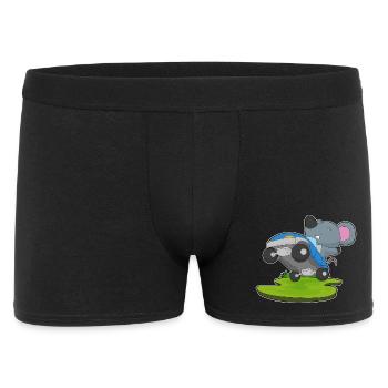 Souris automatique - Boxer Homme - noir - Devant