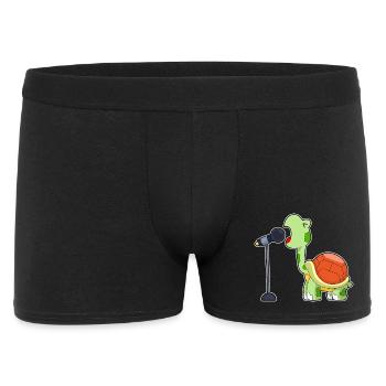 Chant Turtle Singer Microphone Chant - Boxer Homme - noir - Devant