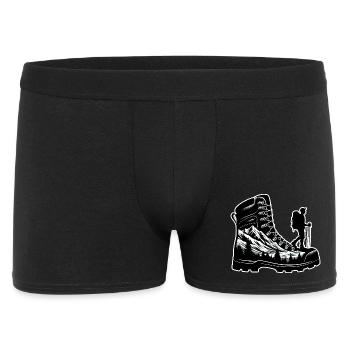 Hiking boots Mountain Trekkeur Randonneur - Men's Boxer Shorts - black - Front
