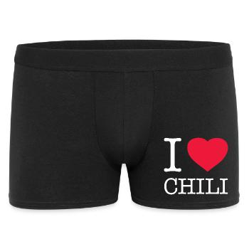 J’ADORE LE CHILI - Boxer Homme - noir - Devant