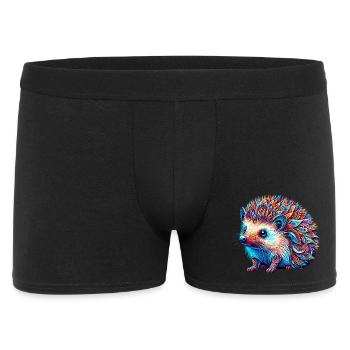 Hedgehog - Men's Boxer Shorts - black - Front