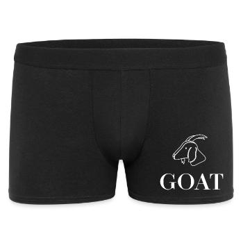 Goat Lineart GOAT Print - Men's Boxer Shorts - black - Front