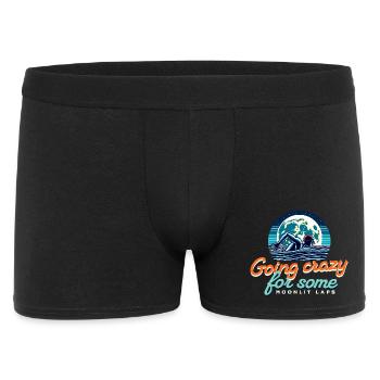 Moonlight Float - Devenir fou pour les tours au clair de lune - Boxer Homme - noir - Devant
