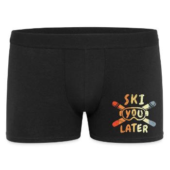 Skier Joke - Men's Boxer Shorts - black - Front