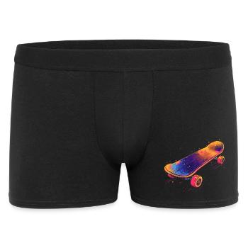 Skateboard Illustration - Men's Boxer Shorts - black - Front