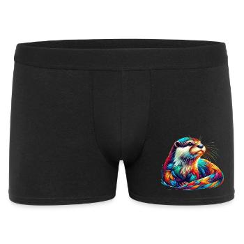 Loutre - Boxer Homme - noir - Devant