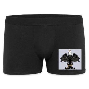 Eagle - Men's Boxer Shorts - black - Front