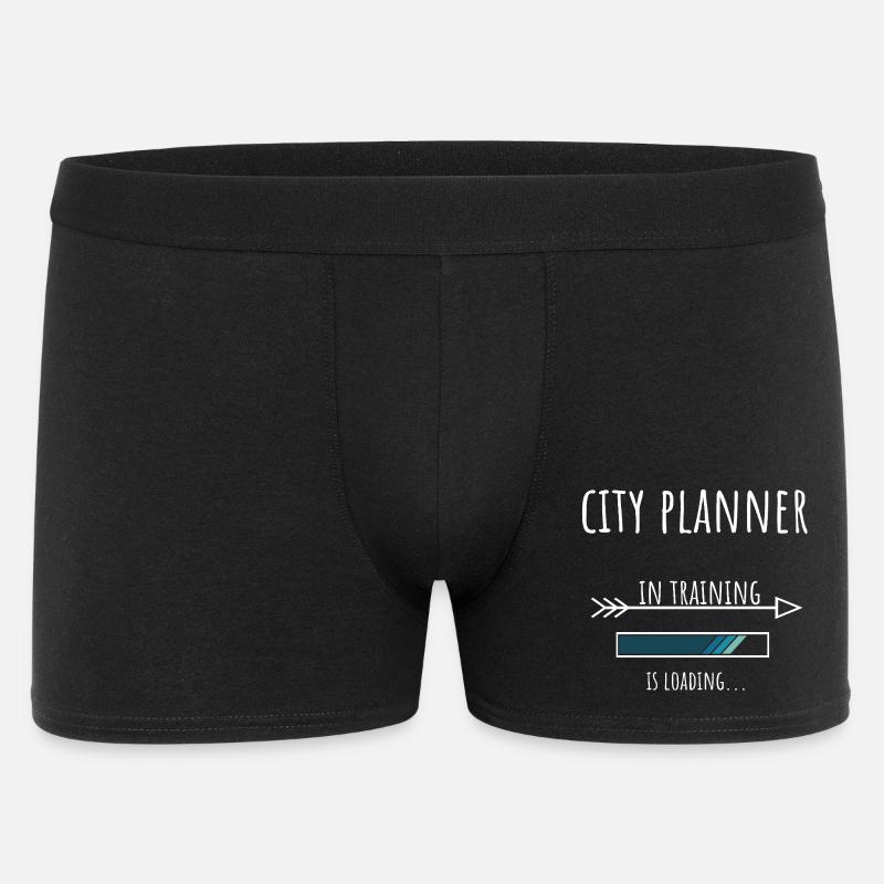 City Planner Gift Profession Education - Men's Boxer Shorts - black