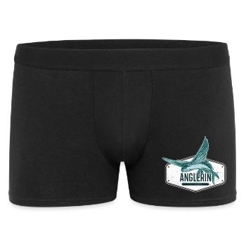 Femelle pêcheuse USA Design Flying Fish - Boxer Homme - noir - Devant
