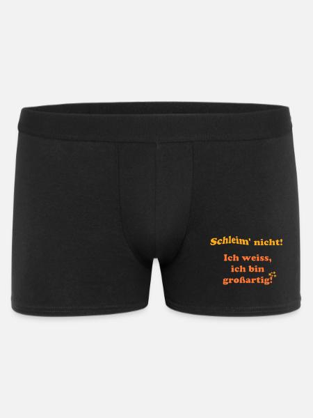 Slime not, I know I'm great - Men's Boxer Shorts - black