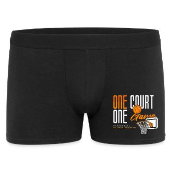 Vêtements pour fans de basket-ball – One Court One Game - Boxer Homme - noir - Devant