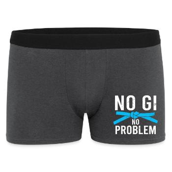 MMA BJJ jiu jitsu Jiu Jitsu brésilien vintage - Boxer Homme - charbon - Devant
