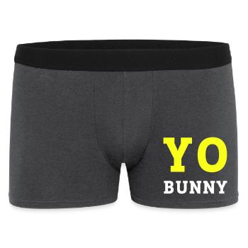 yobun_2 - Men's Boxer Shorts - charcoal grey - Front