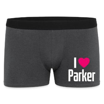 J’adore Parker Pink Heart J’adore Parker - Boxer Homme - charbon - Devant