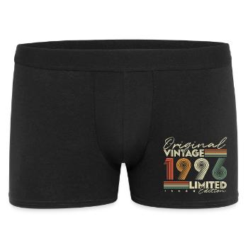 Original 1996 Vintage Vintage Anniversaire Rétro - Boxer Homme - noir - Devant