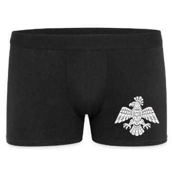 Aztec Eagle Totem Pattern - Men's Boxer Shorts - black - Front