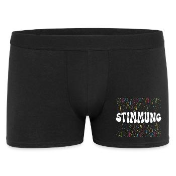 MOOD – Confetti Carnival Carnival Shirt - Men's Boxer Shorts - black - Front
