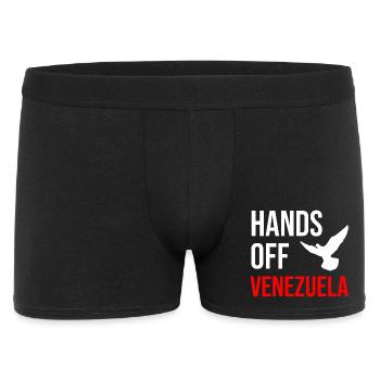 TOUCHE PAS AU VENEZUELA - Boxer Homme - noir - Devant