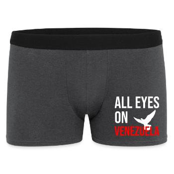 Tous les regards tournés vers le Venezuela - Boxer Homme - charbon - Devant