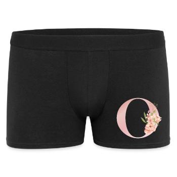 C Florale Monogramme Pastel - Boxer Homme - noir - Devant