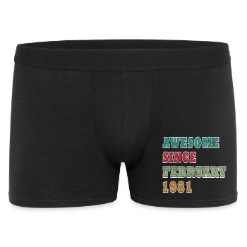 Février 1981 Jubilé 1981 Légendes Février - Boxer Homme - noir - Devant