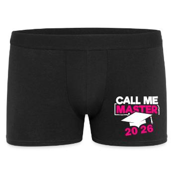 Master 2026 Graduation Graduation - Men's Boxer Shorts - black - Front
