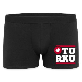 I Love Turku City Pride - Men's Boxer Shorts - black - Front