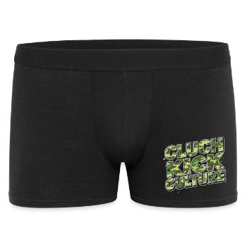 Clutch Kick Culture Camo Drift Design - Men's Boxer Shorts - black - Front