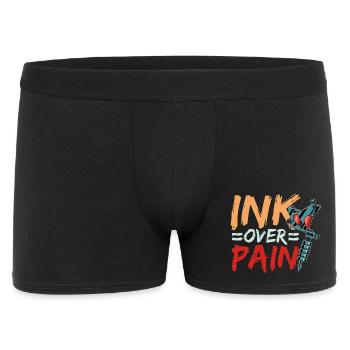 Conception de la machine à tatouer Ink Over Pain - Boxer Homme - noir - Devant