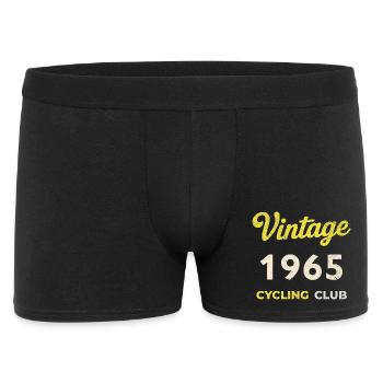 Millésime 1965 – Année de naissance rétro du Cycling Club - Boxer Homme - noir - Devant