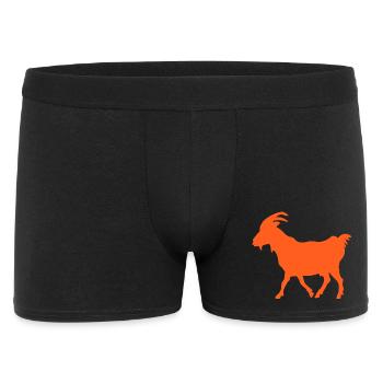 Ziege orange GOAT - Men's Boxer Shorts - black - Front