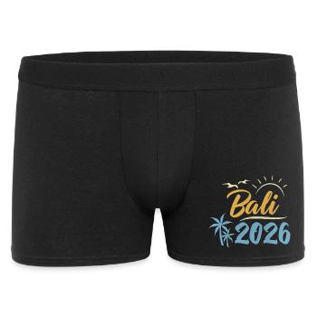 Bali 2026 - Männer Boxer Shorts - Schwarz - Vorne