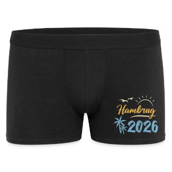 Hambourg 2026 - Boxer Homme - noir - Devant