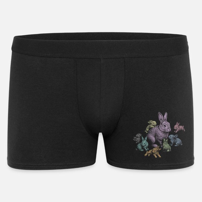 Rabbit - Men's Boxer Shorts - black
