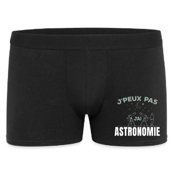 T-shirt J'peux pas j'ai personnalisé - Boxer Homme - noir - Devant