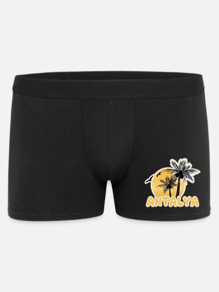 Strand Antalya - Männer Boxer Shorts - Schwarz