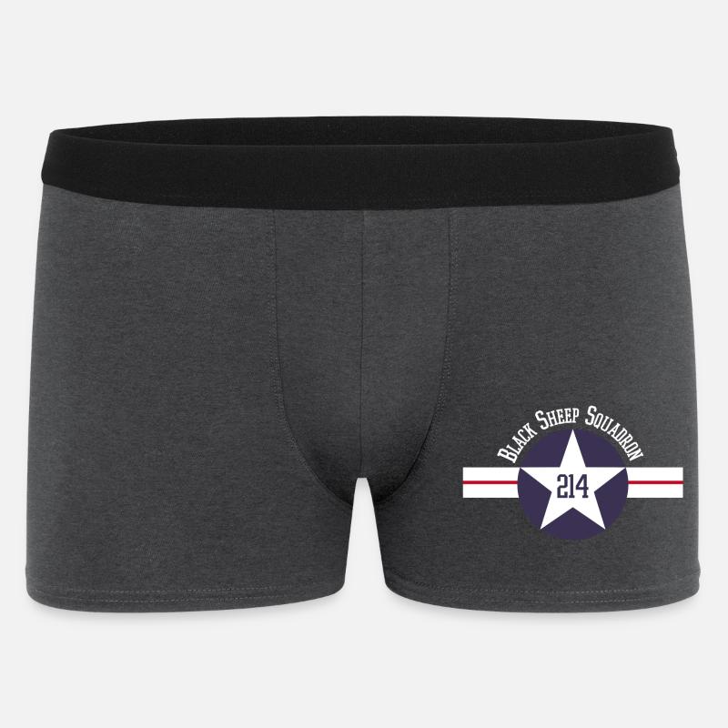 WMF 214 squadron - Men's Boxer Shorts - charcoal grey