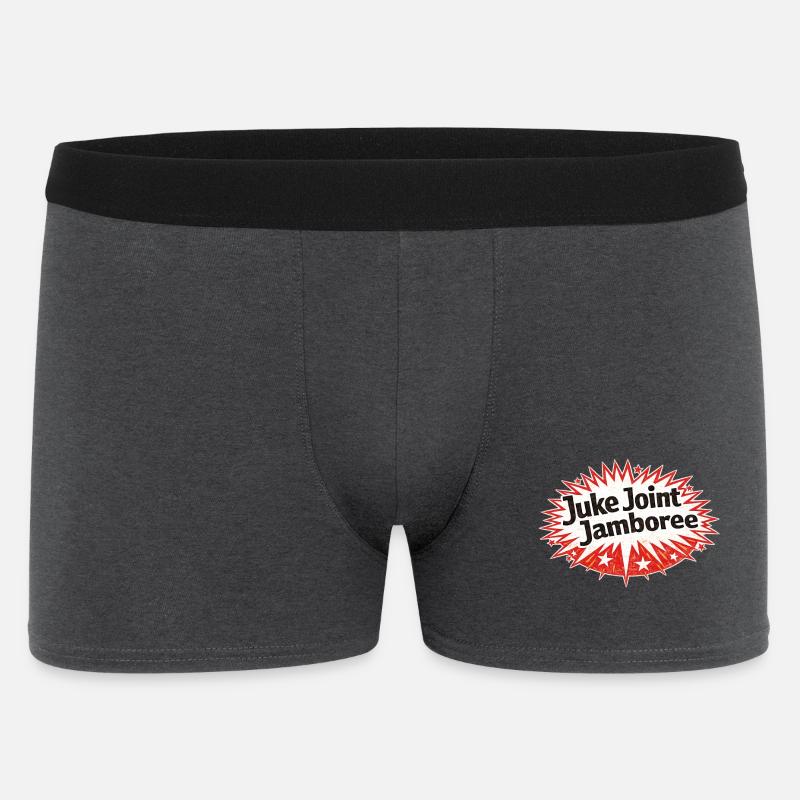 Juke Joint Jamboree - Männer Boxer Shorts - Anthrazit