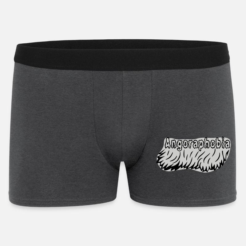 Angoraphobia - Männer Boxer Shorts - Anthrazit