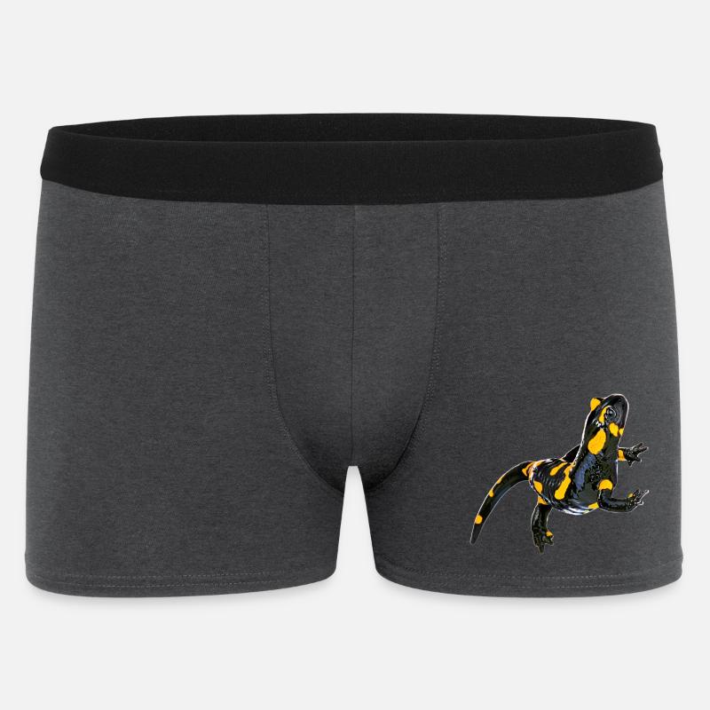 Feuersalamander - Männer Boxer Shorts - Anthrazit