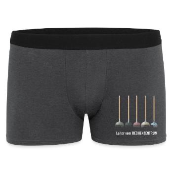 Programmierer 6 Stages of debugging - Männer Boxer Shorts - Anthrazit - Vorne