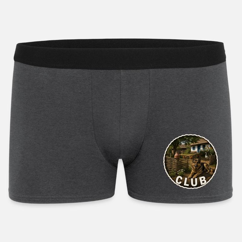 Usadba - Männer Boxer Shorts - Anthrazit