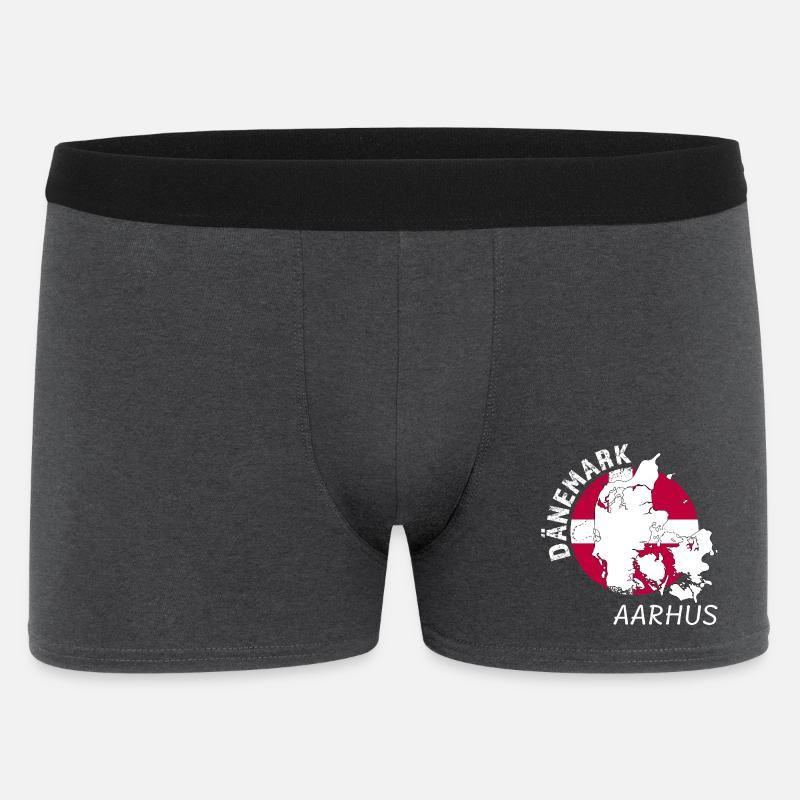 Aarhus - Männer Boxer Shorts - Anthrazit