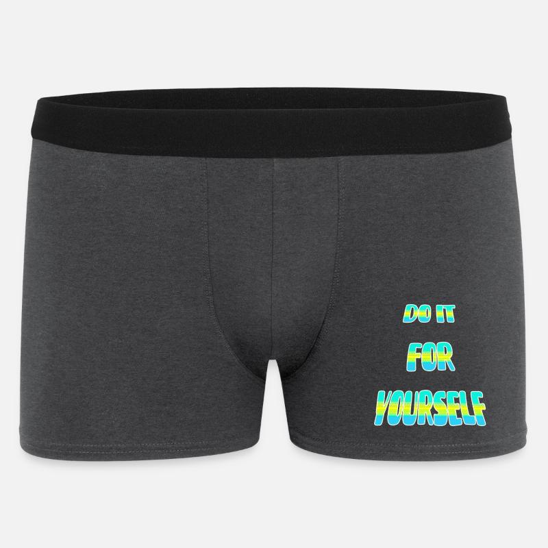 Do-it-Punkt - Männer Boxer Shorts - Anthrazit