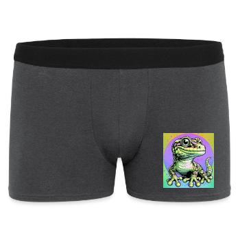 Gecko - Boxer Homme - charbon - Devant