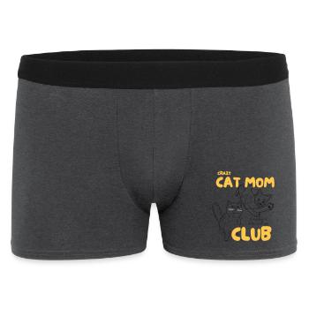 Club de mamans folles de chats - Boxer Homme - charbon - Devant