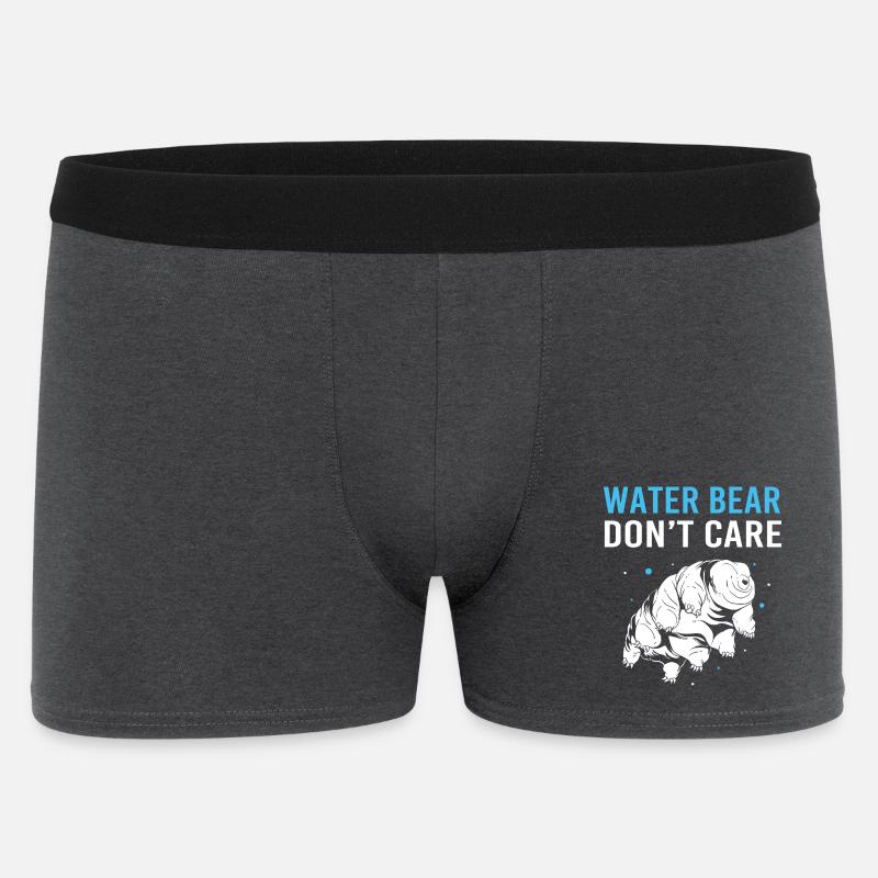 Bärtierchen Tardigrades Wasserbär Tardigrade - Männer Boxer Shorts - Anthrazit