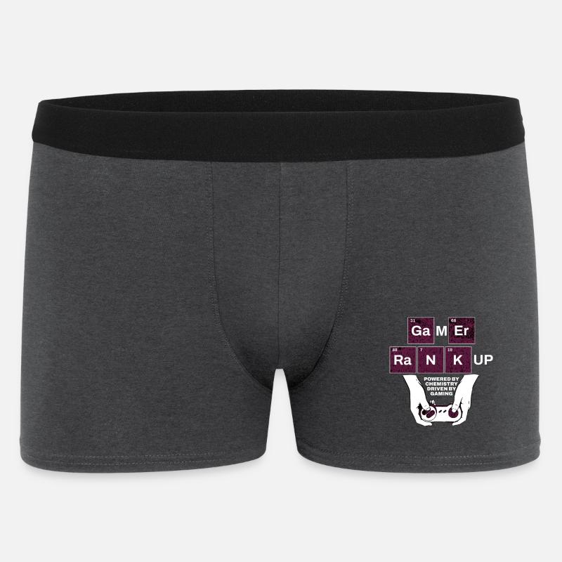 Game Rank Up Chem Controller - Männer Boxer Shorts - Anthrazit