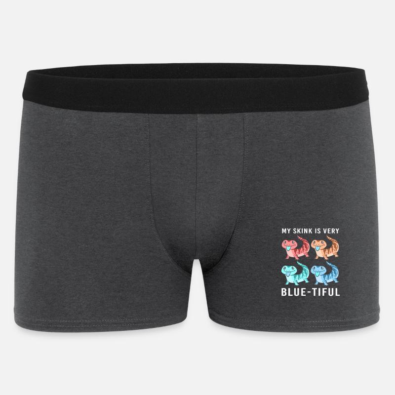 Eidechse - Männer Boxer Shorts - Anthrazit
